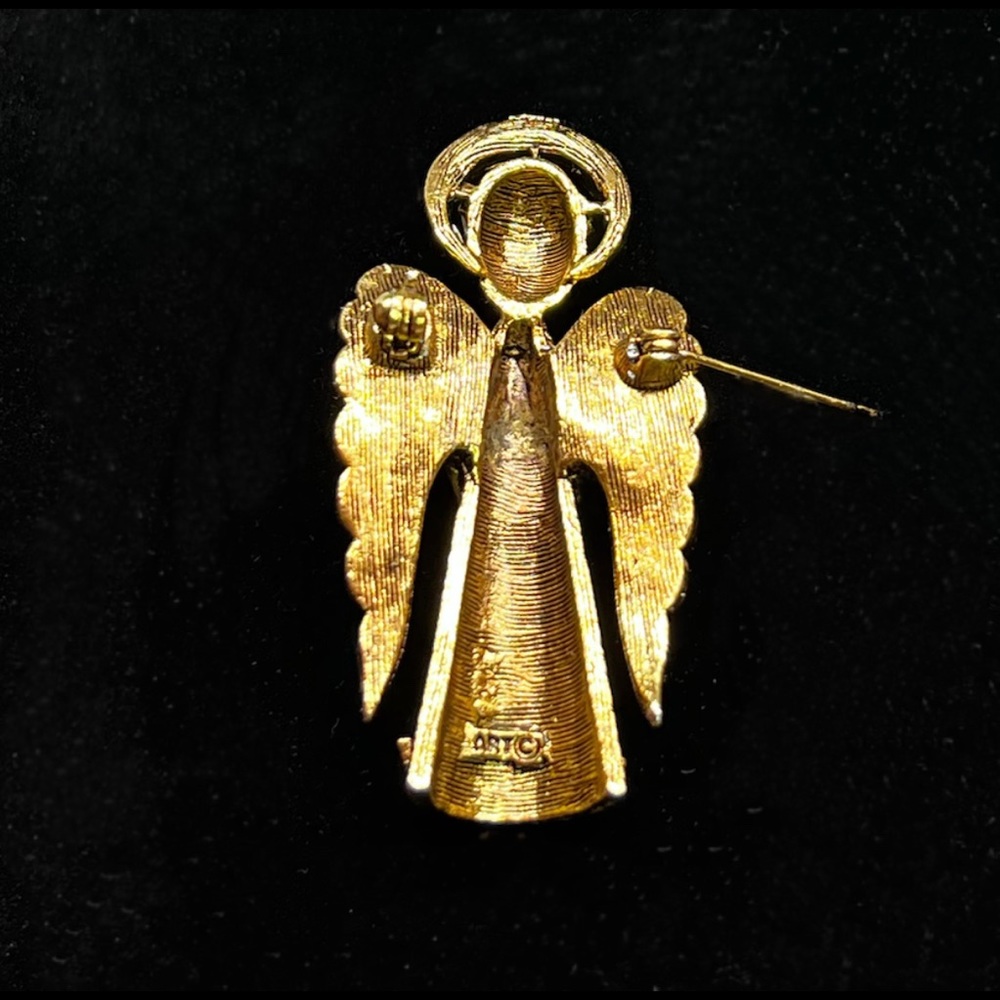 Vintage 1960’s ART Christmas Angel Pin/Brooch - Picture 2 of 4